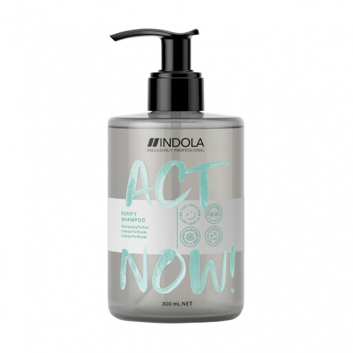 Очищающий шампунь для волос Act Now Purify Shampoo NDOLA Professional
